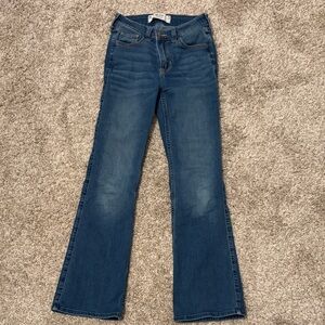 Hollister Dark Blue Flare Jeans